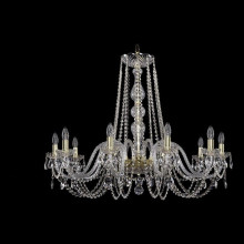 Подвесная люстра Bohemia Ivele Crystal 1402/10/360/G