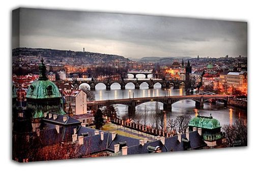  Панно Пражские мосты Brilliant C-12272H (100 x 50 см)