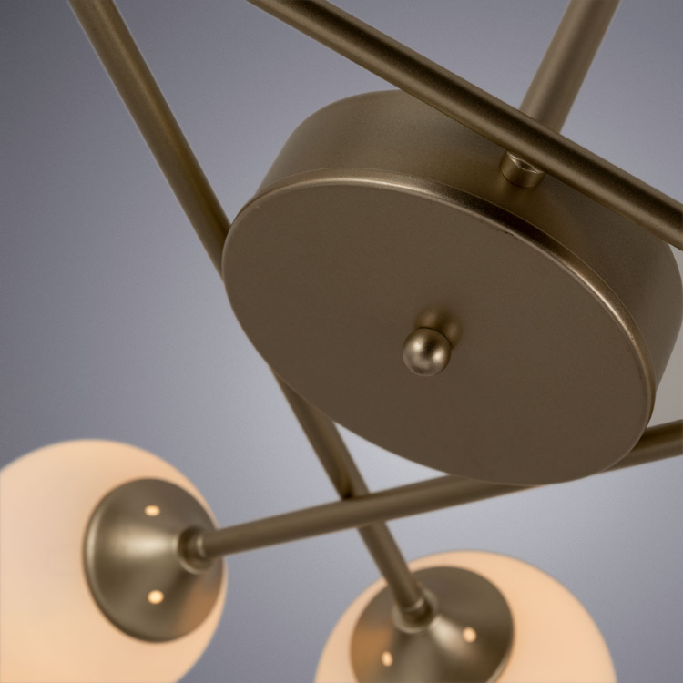  Светильник потолочный с плафонами в виде шаров Arte Lamp MARCO A2703PL-6SG