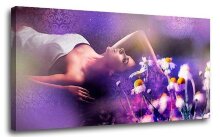 Панно Фиолетовые сны Brilliant G-1019H (100 x 50 см)