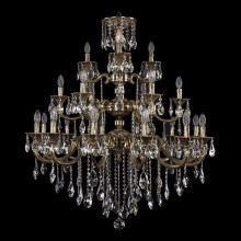 Подвесная люстра Bohemia Ivele Crystal 1732/12+6+3/335/B/GB