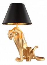 Настольная лампа декоративная Kink Light Леопард 7041-1.04 мат