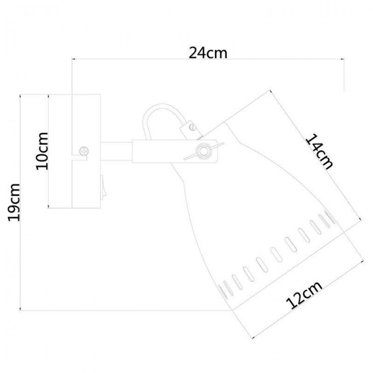  Arte Lamp · Luned · A2214AP-1WH