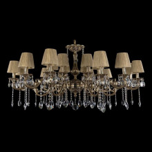 Подвесная люстра Bohemia Ivele Crystal 1703/18/320+210/A/GB/SH7