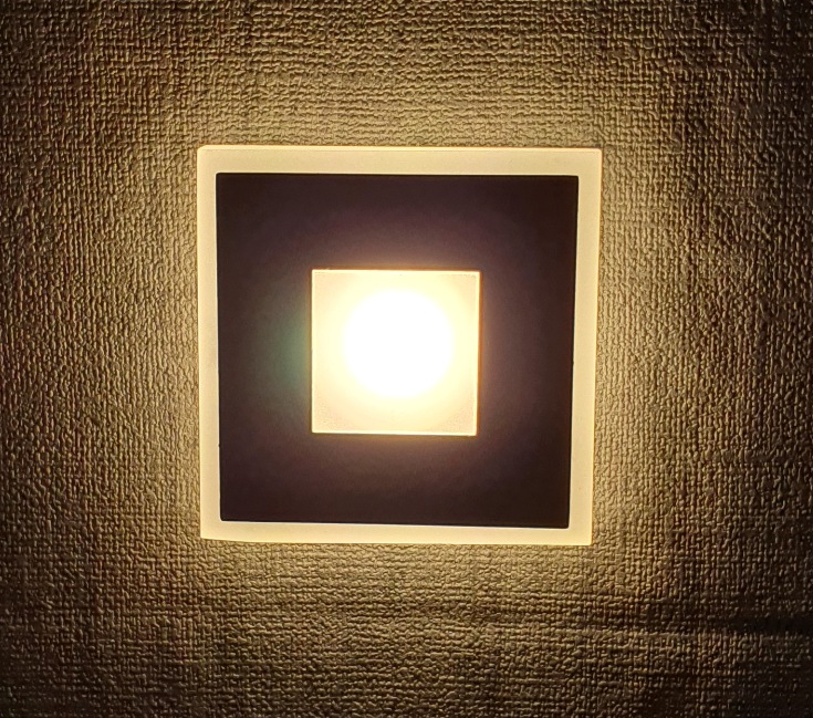  Светильник светодиодный чёрный для подсветки лестницы Integrator IT-711 BL OREOL
