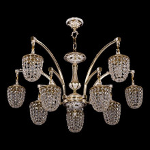 Подвесная люстра Bohemia Ivele Crystal 1772/10/342/GW