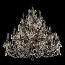 Подвесная люстра Bohemia Ivele Crystal 1742/10+10+5+5/335/C/GB