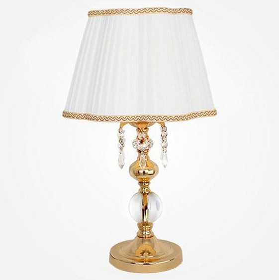  Настольная лампа декоративная Eurosvet 60044/1 золото