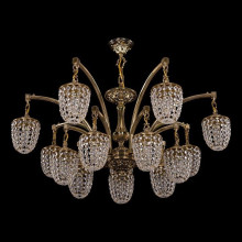 Подвесная люстра Bohemia Ivele Crystal 1772/14/342/GB