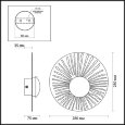  Odeon Light · DONDE · 3866/10WL