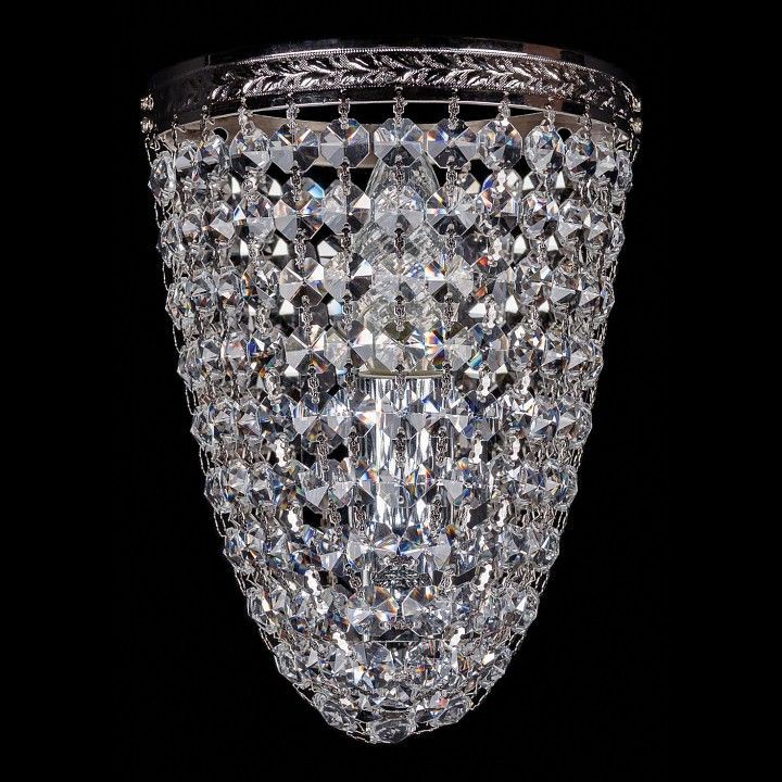  Накладной светильник Bohemia Ivele Crystal 1925/1/S/Ni