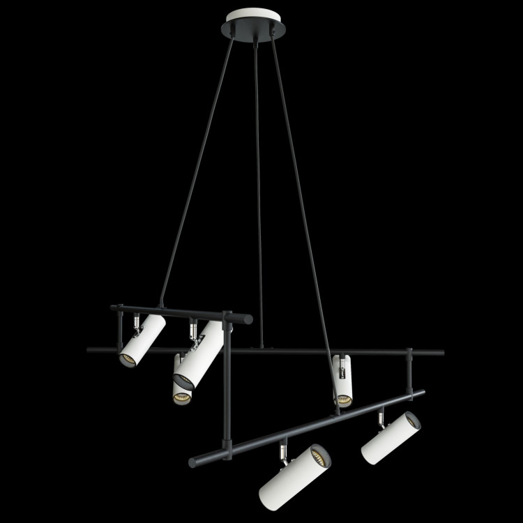 Светильник подвесной с поворотными плафонами Maytoni Rami MOD128PL-12WB