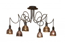 Потолочная люстра Lussole Loft Ancona LSN-1003-06