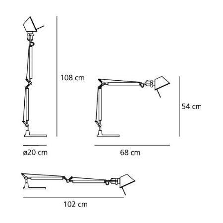  Artemide · Tolomeo Mini · A008610