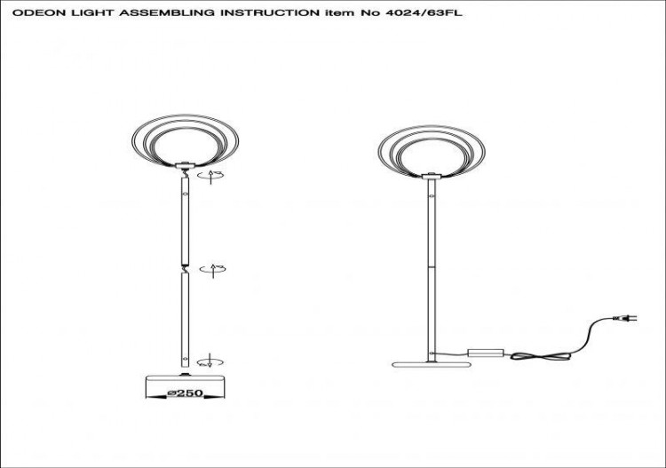  Odeon Light · 4024/63FL