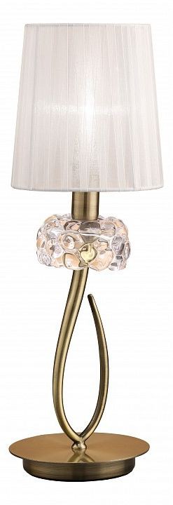  Настольная лампа декоративная Mantra Loewe 4737
