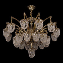 Подвесная люстра Bohemia Ivele Crystal 1772/24+1/342/GB