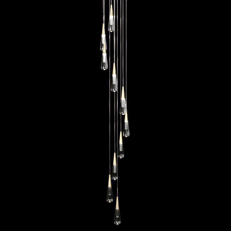  Светильник капли подвесные светодиодные Integrator "Crystal Drops" IT-Drop-10