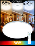 Люстра с пультом Citilux Симпла CL714680G