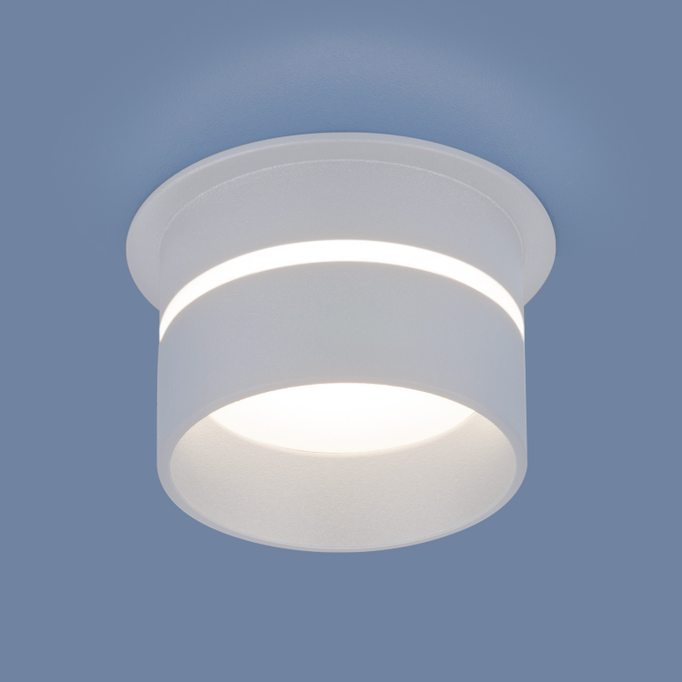  Белый точечный встраиваемый светильник Electrostandard 6075 MR16 WH под отверстие 6.4 см 2 м²