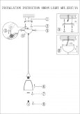 Odeon Light · Pegor · 2507/1A