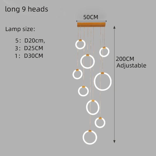  Светильник подвесной Integrator IT-AE-2532-R-9
