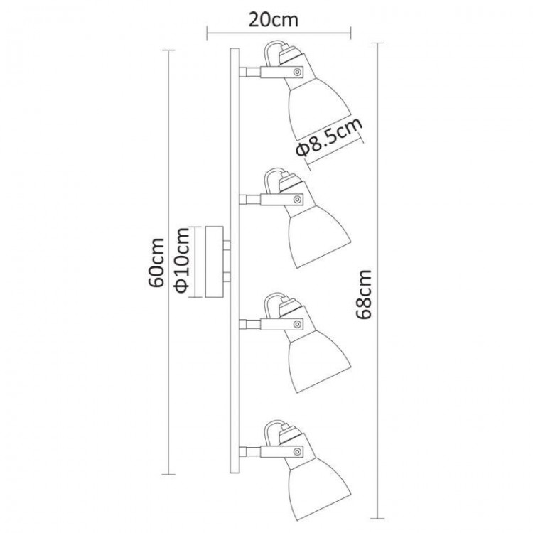  Arte Lamp · A9582 · A9582PL-4AB