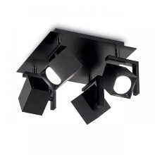 Ideal Lux · Mouse · Mouse PL4 Nero