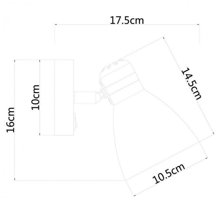  Arte Lamp · Mercoled · A5049AP-1GY