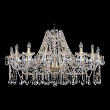 Подвесная люстра Bohemia Ivele Crystal 1413/18/400/G