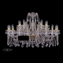 Подвесная люстра Bohemia Ivele Crystal 1413/20+10/400/G