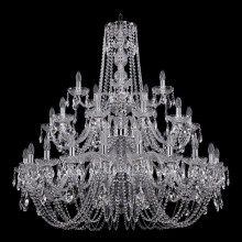 Подвесная люстра Bohemia Ivele Crystal 1402/20+10+5/400/3d/Ni