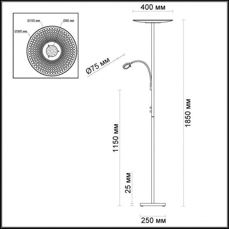  Odeon Light · 3995/20FL