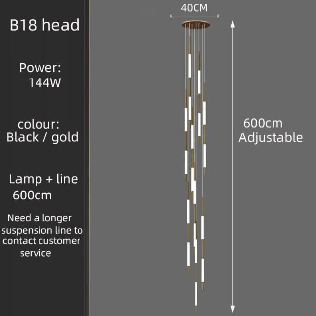  Светильник подвесной Integrator IT-AE-1500-B18