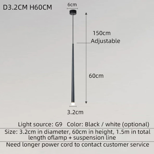  Светильник подвесной Integrator IT-AE-2509-H60D3