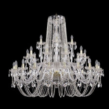 Подвесная люстра Bohemia Ivele Crystal 1402/20+10+5/460/G