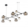  Люстра чёрная подвесная светодиодная ST Luce Vallo SL6005.403.08