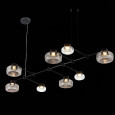  Люстра чёрная подвесная светодиодная ST Luce Vallo SL6005.403.08