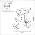  Odeon Light · ULISS · 3811/28CL