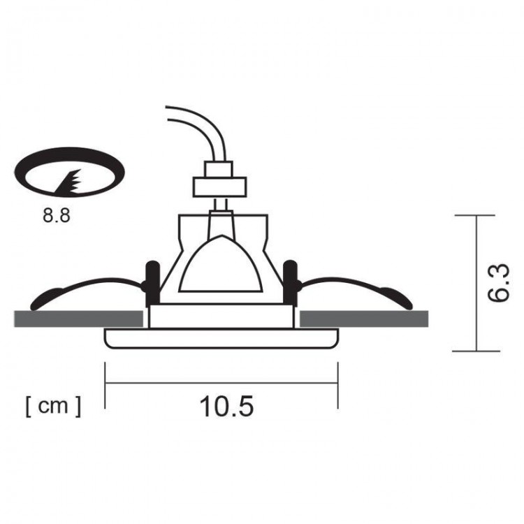  Arte Lamp · A6663 · A6663PL-1BK