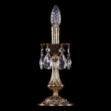 Настольная лампа декоративная Bohemia Ivele Crystal 7001/1-30/GB