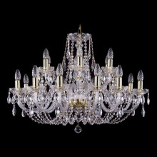 Подвесная люстра Bohemia Ivele Crystal 1406/12+6/300/G
