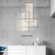  Прямоугольный светодиодный настенный светильник Goose Featjer Modern Wall Sconce