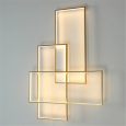  Прямоугольный светодиодный настенный светильник Goose Featjer Modern Wall Sconce