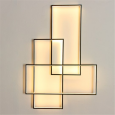  Прямоугольный светодиодный настенный светильник Goose Featjer Modern Wall Sconce