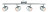 Arte Lamp · Bombo · A6701PL-4CC