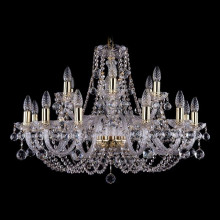 Подвесная люстра Bohemia Ivele Crystal 1406/12+6/300/G/Balls