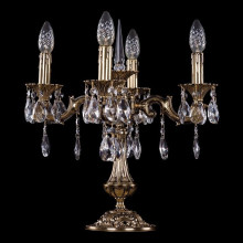 Настольная лампа декоративная Bohemia Ivele Crystal 7001/4/125-51/A/GB