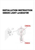  Odeon Light · Orio · 4034/6WL