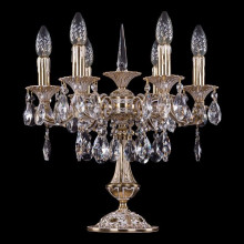 Настольная лампа декоративная Bohemia Ivele Crystal 7001/6/125-51/A/GW